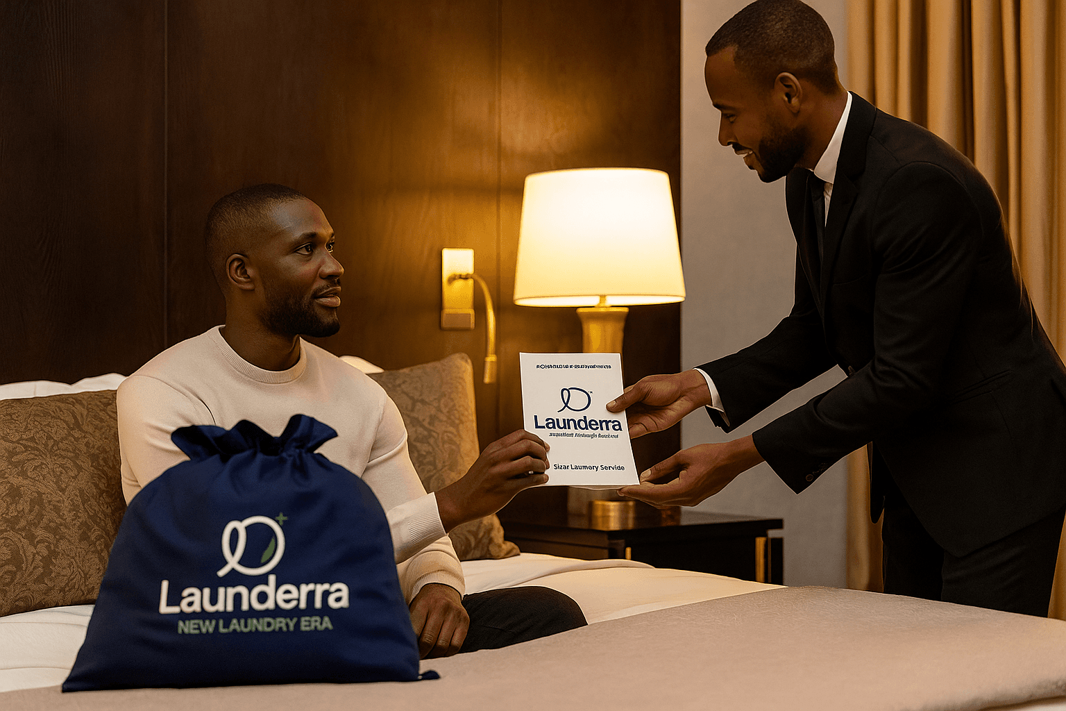 Premium Launderra hotel delivery service